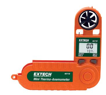 Máy đo tốc độ gió, nhiệt độ mini