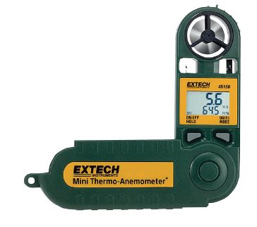 Máy đo tốc độ giá và nhiệt độ mini có độ ẩm
