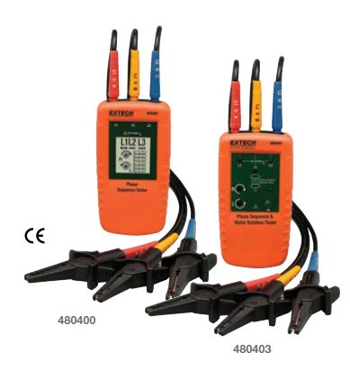 480400/480403 Máy kiểm tra vòng quay và 3 pha động cơ