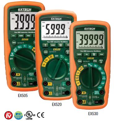 Bộ đo đa năng True RMS cho CAT IV Heavy Duty