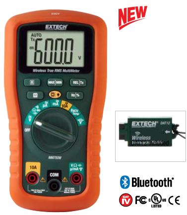 Đồng hồ vạn năng kỹ thuật ghi dữ liệu không dây Bluetooth