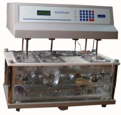 Máy đo độ hòa tan 8 vị trí, model: DISSO–X8