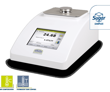Khúc xạ kế kỹ thuật số không kiểm soát nhiệt độ bên trong, loại DR600 Kruss