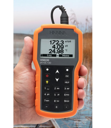 MÁY ĐO PH/ĐỘ DẪN/TDS/ĐỘ MẶN/OXY HÒA TAN/NHIỆT ĐỘ HI98199