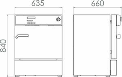 Tủ ấm lạnh 53L loại KB53 Binder