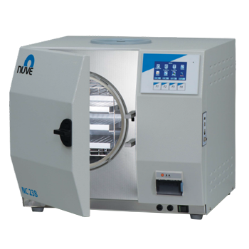Nồi hấp tiệt trùng nhỏ loại NC23B/NC23S/NC32S Nuve