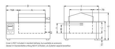 Bể ổn nhiệt dầu 14L loại ONE 14 Memmert