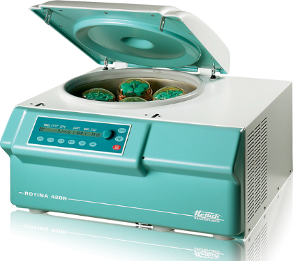 Máy ly tâm lạnh, Model: ROTINA 420R Hettich Đức