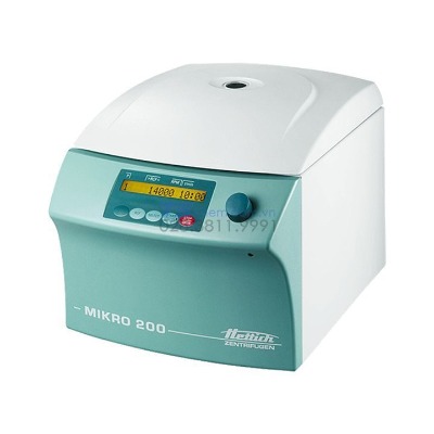 Máy ly tâm microliter, Model: MIKRO 200 Hettich Đức
