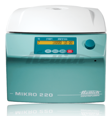 Máy ly tâm microliter, Model: MIKRO 220 Hettich Đức