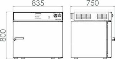Tủ sấy an toàn 115L loại FDL115 Binder