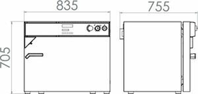 Tủ sấy đối lưu cưỡng bức FP115 Binder