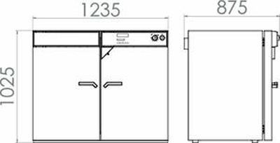 Tủ sấy đối lưu cưỡng bức FP400 Binder