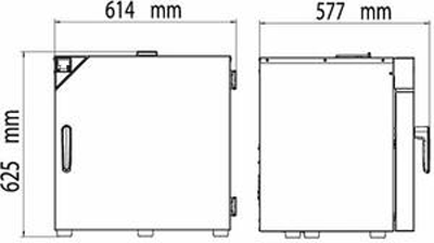 Tủ sấy đối lưu tự nhiên 62L loại ED-S56 Binder
