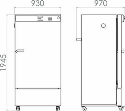 Tủ sinh trưởng 400L loại KBW400 Binder