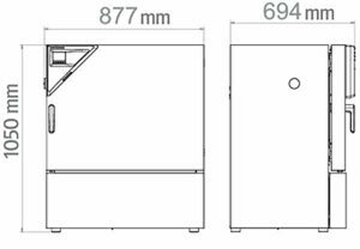 Tủ vi khí hậu 102L loại KBF-S115 Binder