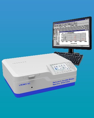 Máy quang phổ chùm tia đôi với đèn Xenon Model: UVD-3410VA Labomed